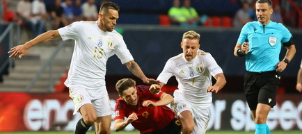 Liga Naţiunilor - semifinale: Spania - Italia 2-1